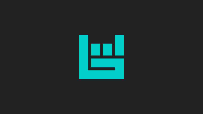 Bandsintown teal fist brand mark.