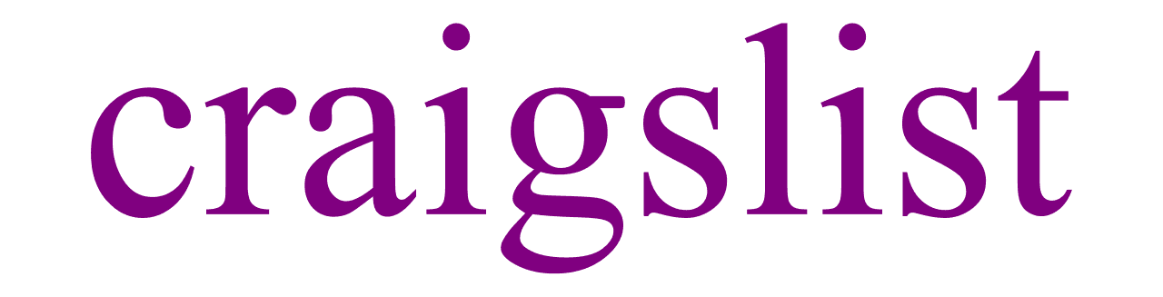 Craigslist wordmark logo in purple