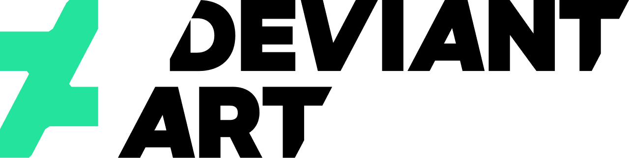 DeviantArt wordmark logo in green