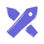 Excalidraw purple site icon.