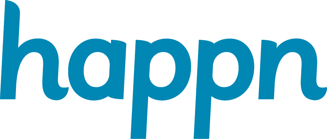 happn wordmark logo.