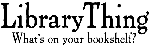 LibraryThing wordmark logo in brown text.