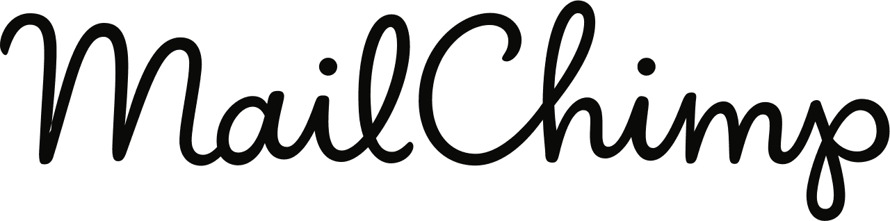 Mailchimp wordmark logo in black.
