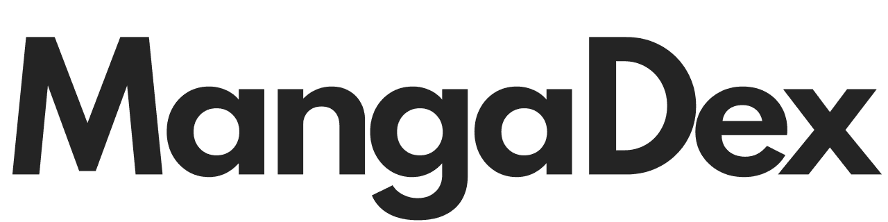 MangaDex wordmark logo in dark lettering.