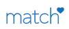 Match.com wordmark logo.