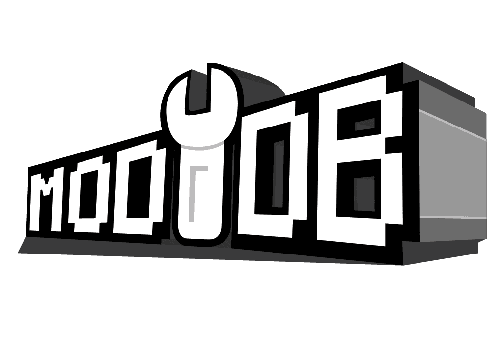 ModDB logo for the video game mods, files, downloads, and community website