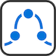 npm trends logo from the official npm trends website