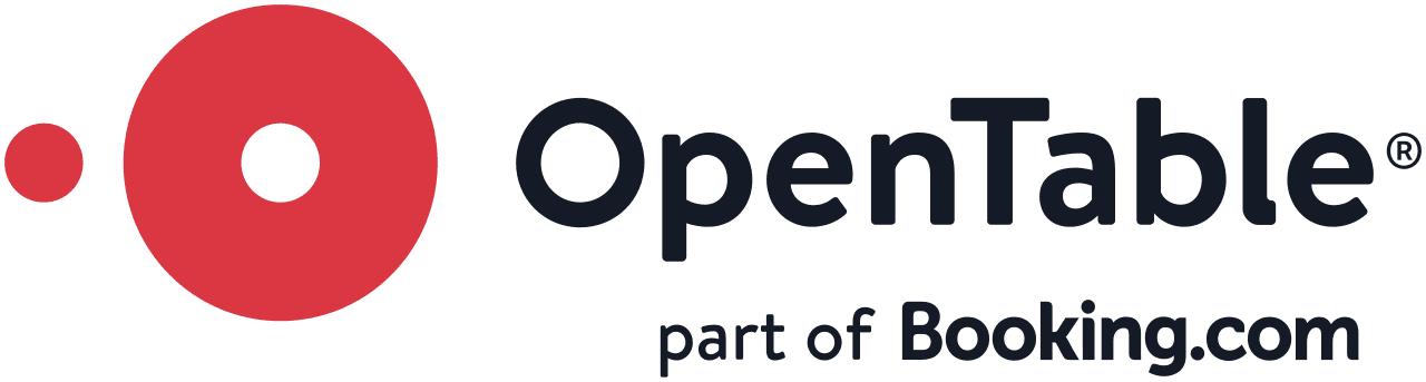 OpenTable wordmark logo in red.