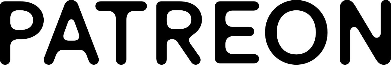 Patreon wordmark logo in red