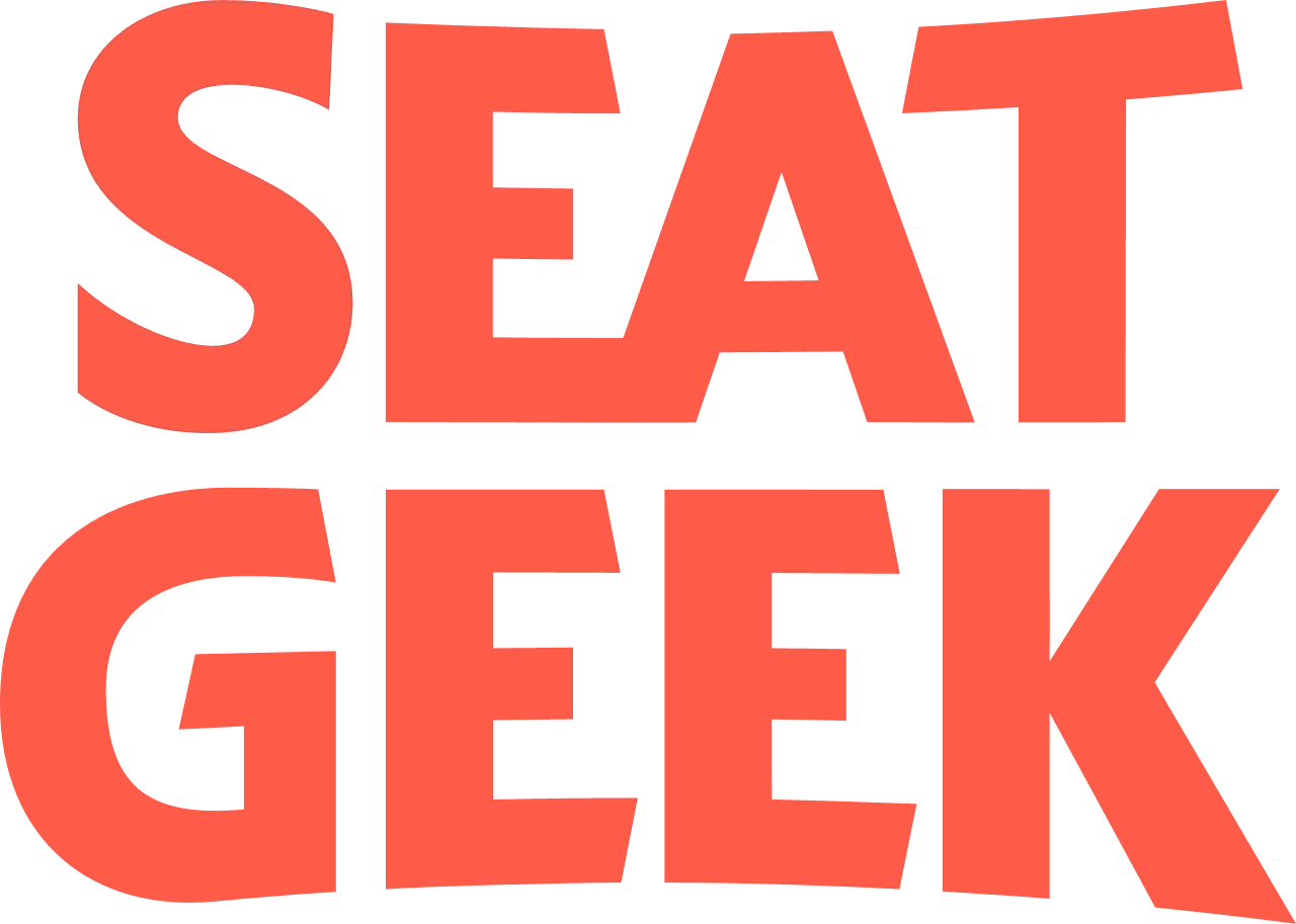 SeatGeek logo mark and wordmark in orange.