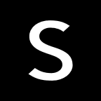 SHEIN black app icon with white wordmark.