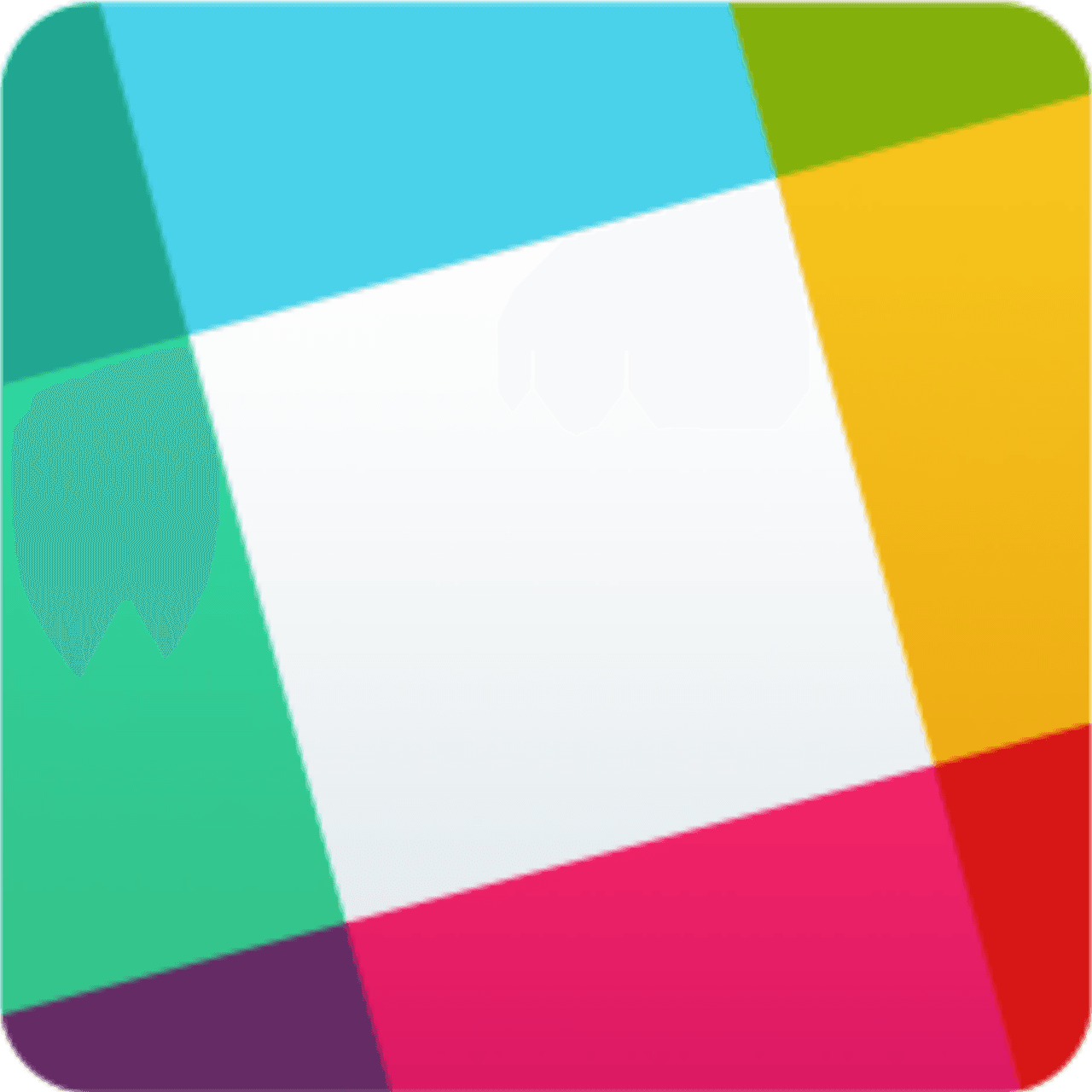 Slack multicolor logo icon