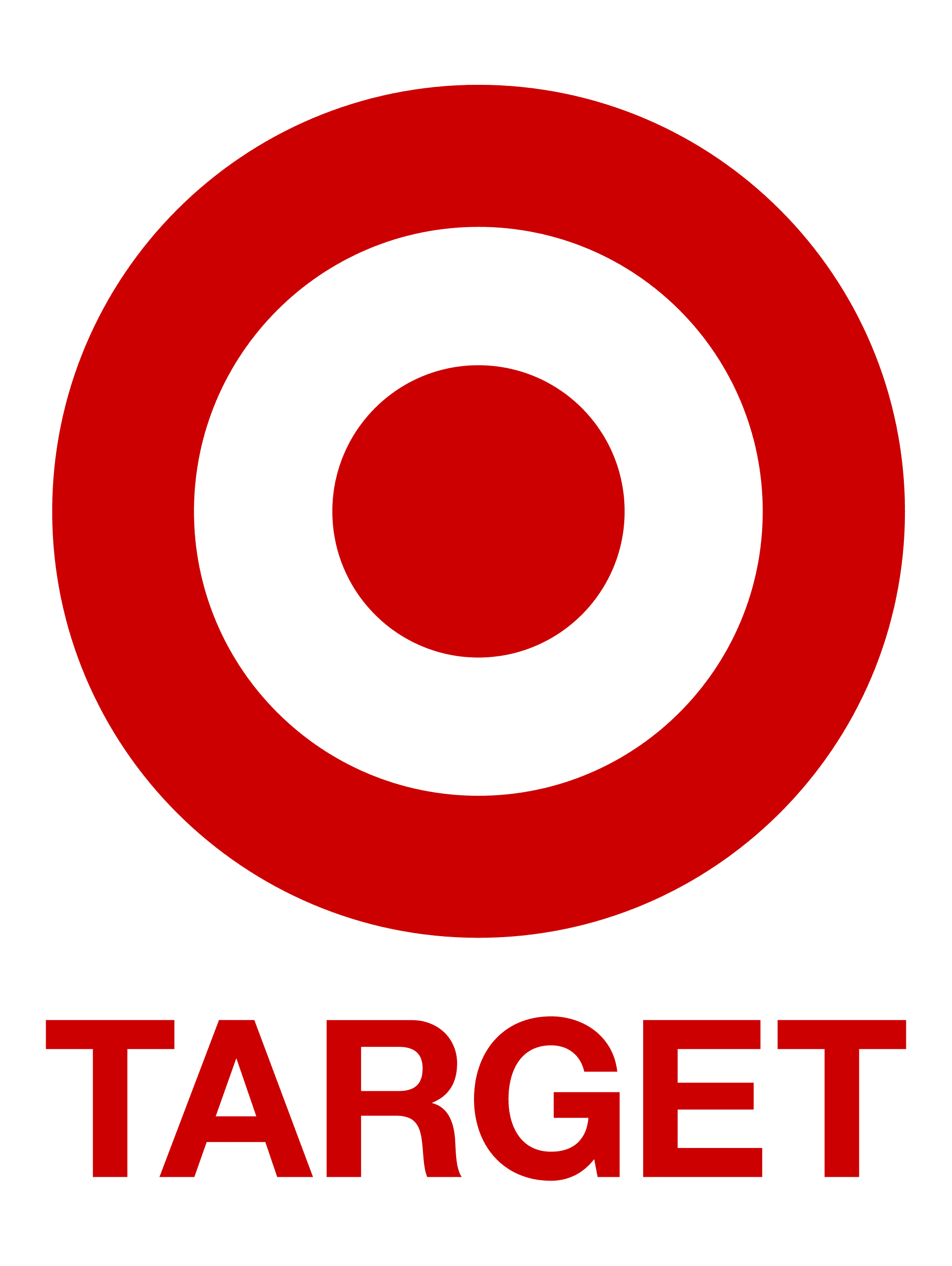 Target logo with red bullseye mark and red Target wordmark.