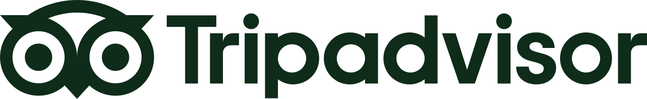 Tripadvisor wordmark logo in green and black