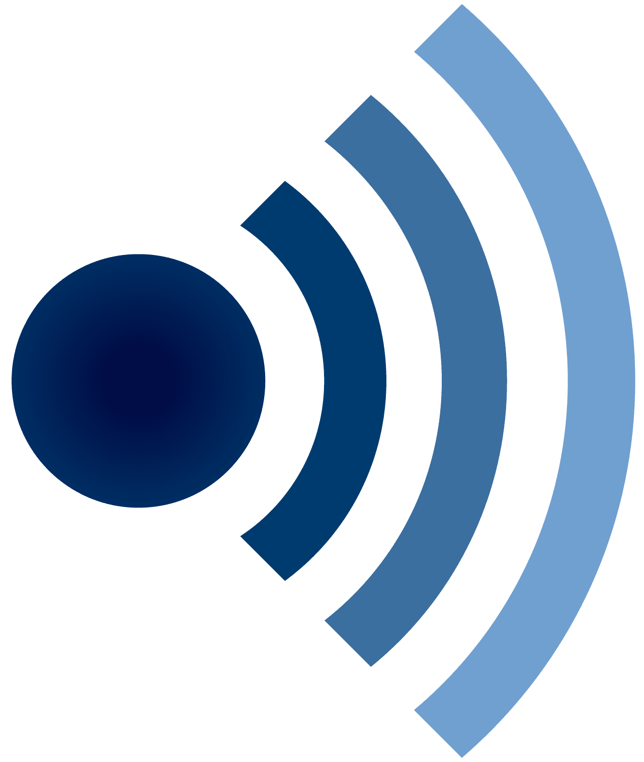 Wikiquote logo with blue quotation mark shapes around a globe.